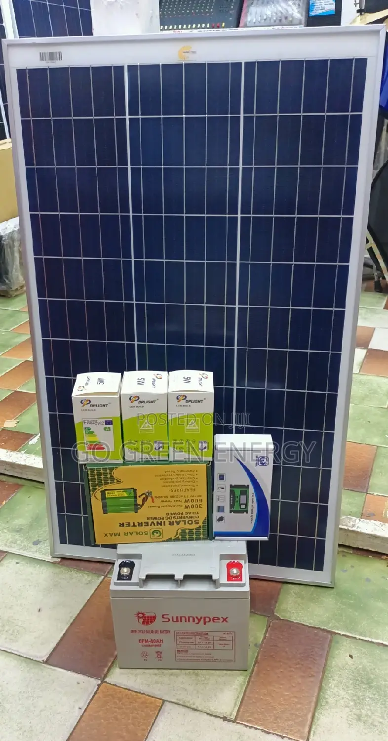 80watts + 309watts +50ah Solarkit