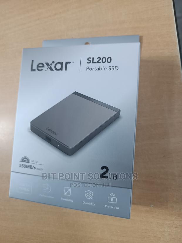 Lexar 2tb External Portable SSD (Usb 3.1 Type C) 2tb SSD - main view