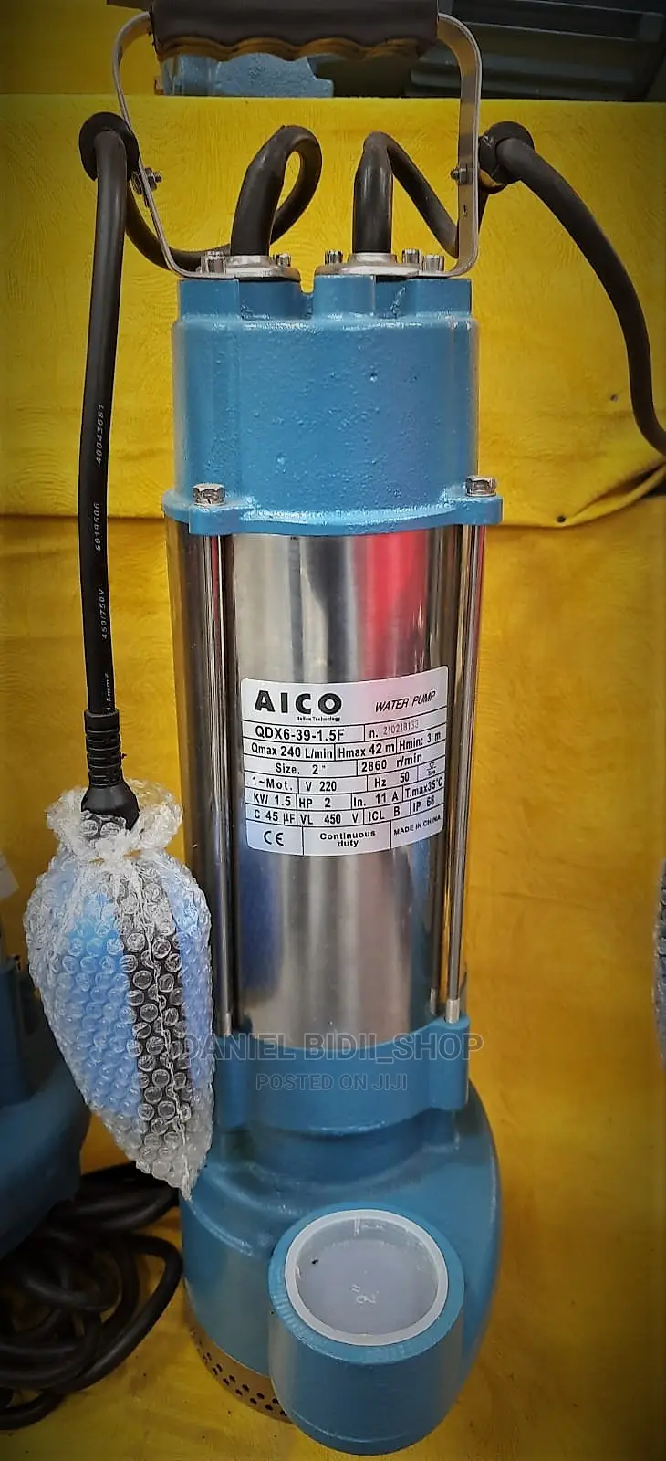 Aico 2hp 42m Electric Submersible Water Pump