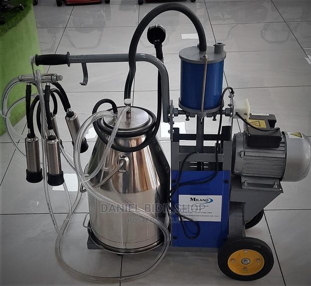 Complete Portable Milking Machine Single Barrel