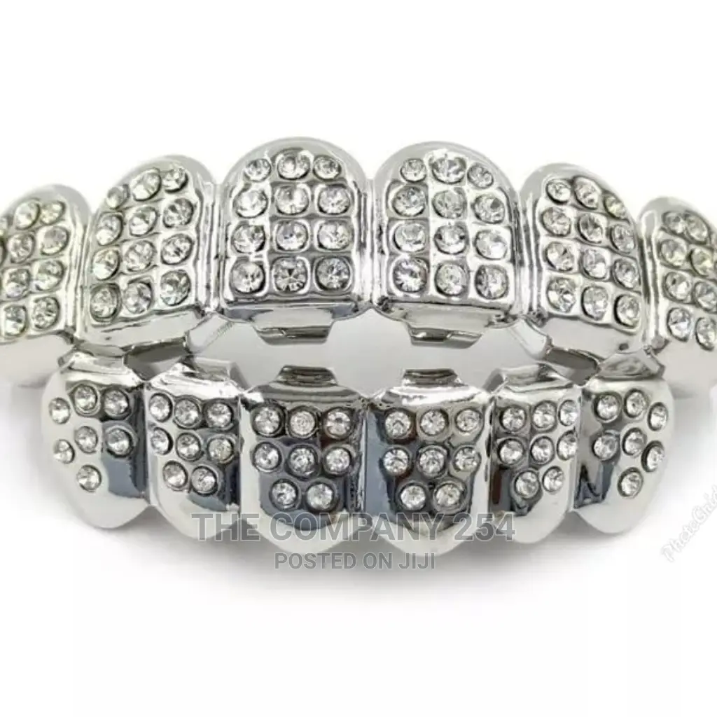 Designer Iced Cuban Hip Hop Miami Teeth Grill