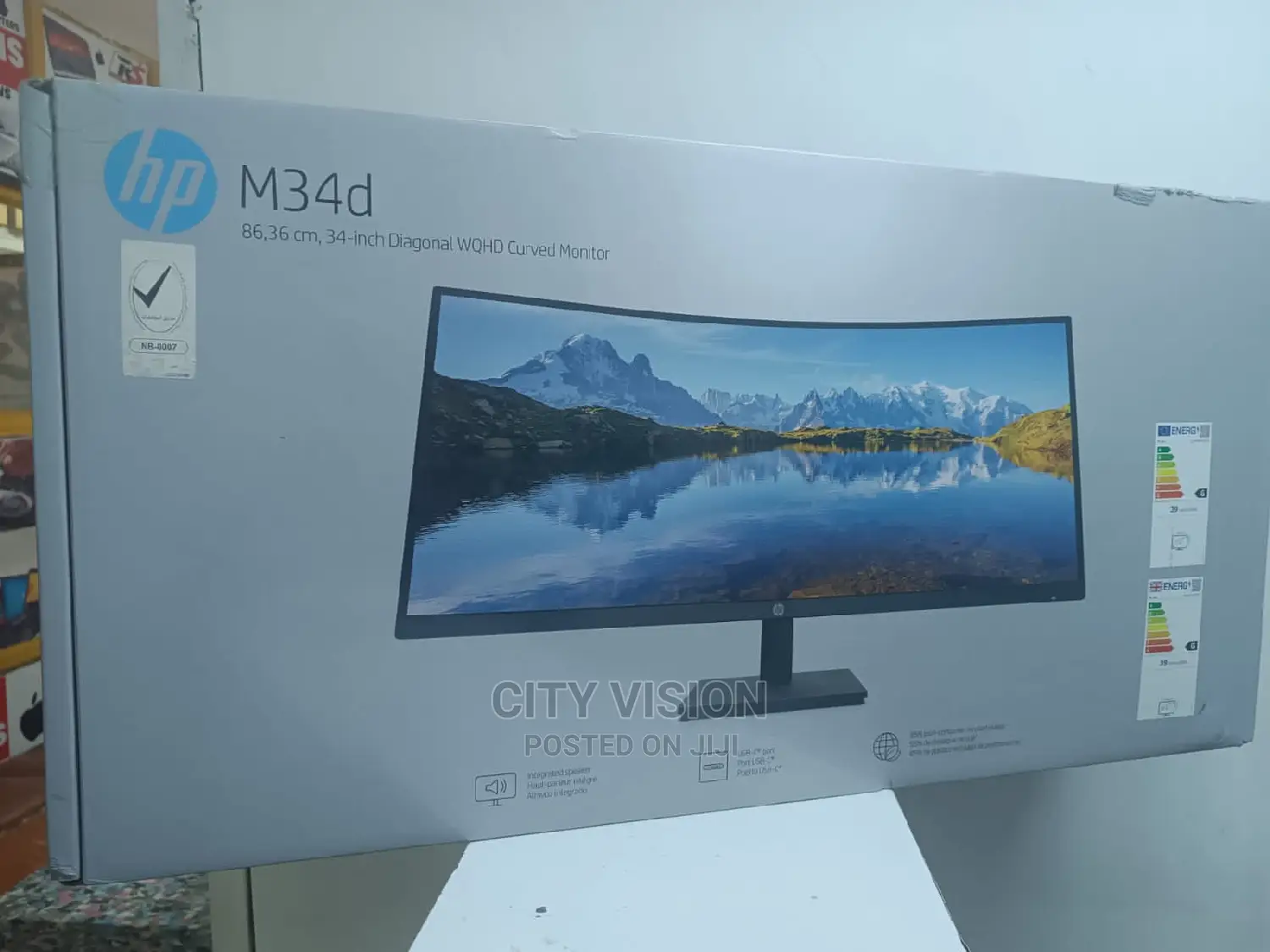 Hp M34d WQHD CURVED Monitor
