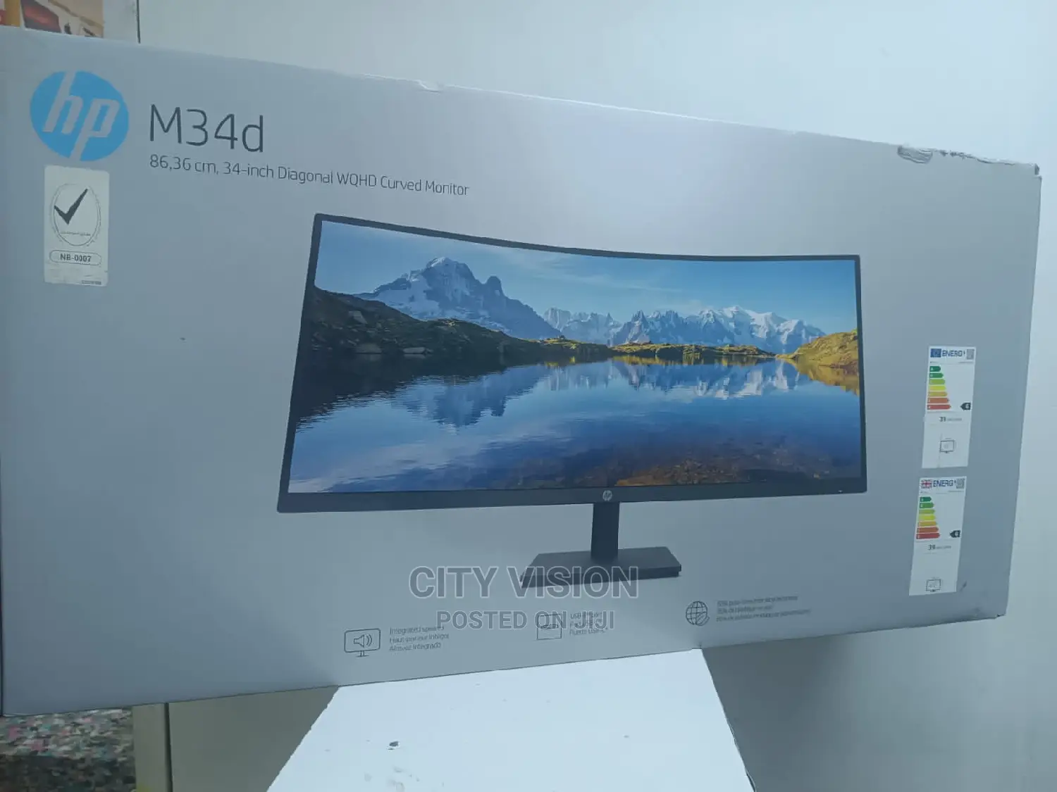 Hp Monitor M34d Monitor