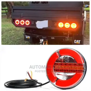 3in1 Rear Round LED Tailights. For Toyota,Nissan,Landrover
