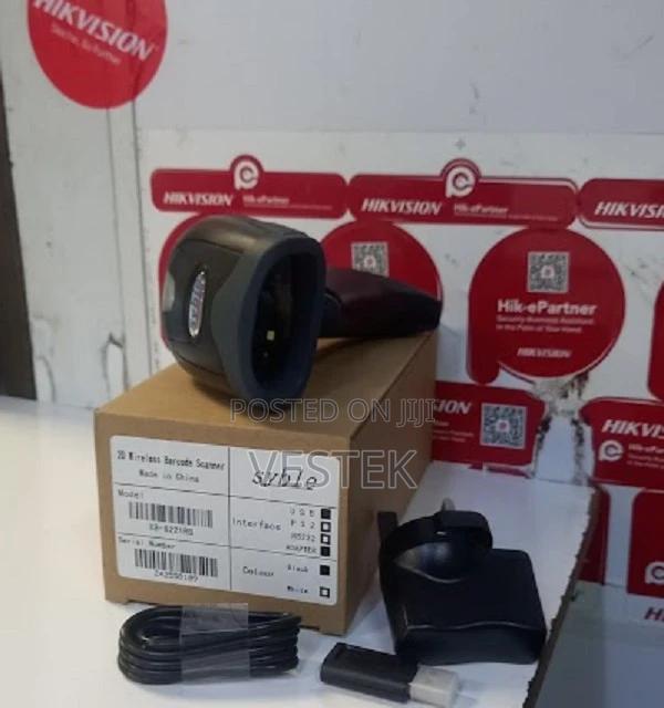 2D Wireless Barcode Scanner With Rechargeable Battery
