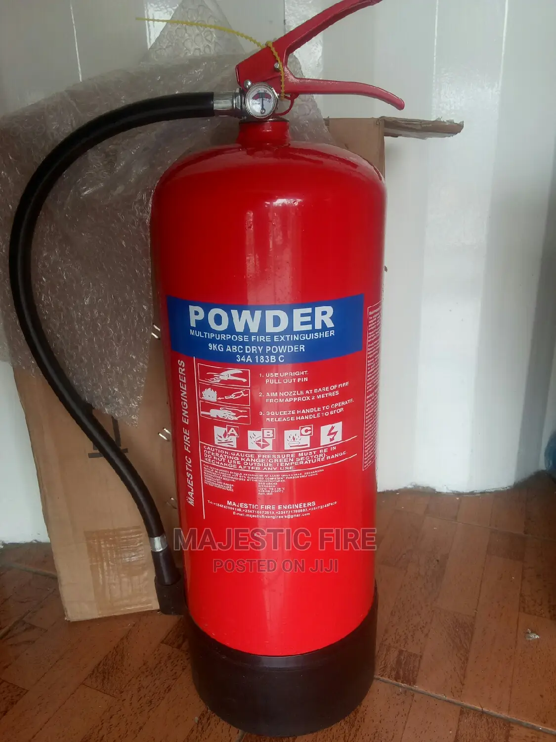 9kg Powder Fire Extinguisher
