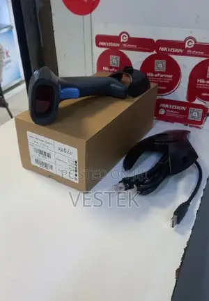 Top Choice Syble Laser Wired Barcode Scanner With Stand 2d