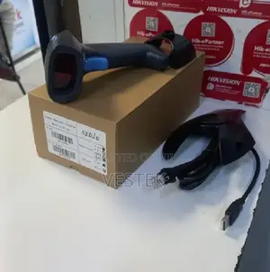 Usb Wired Syble 2D Laser Barcode Scanner With Stand