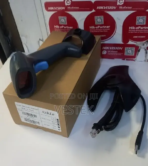 Wired Automatic Handheld Laser Barcode Scanner Reader