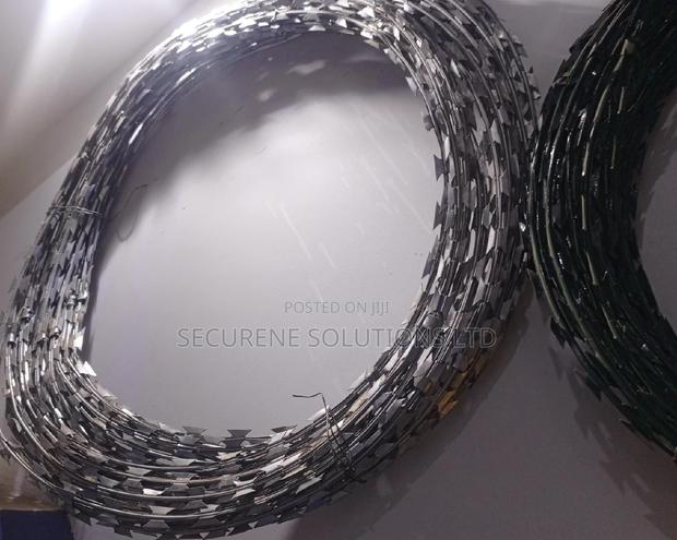 Silver Razor Wire Double Galvanized - thumbnail 4