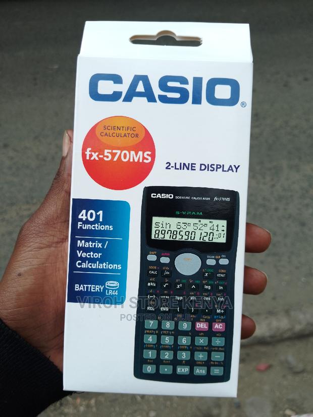 Fx-570ms Calculator Matrix Calculator - main view