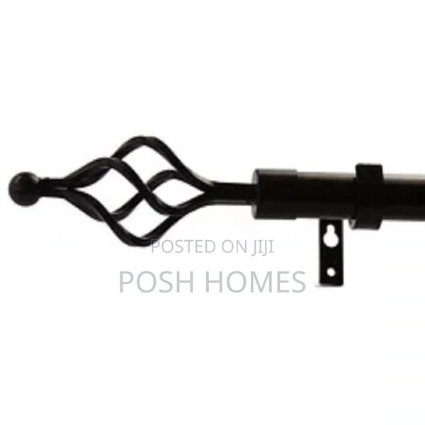 Extendable 2M Curtain Rods