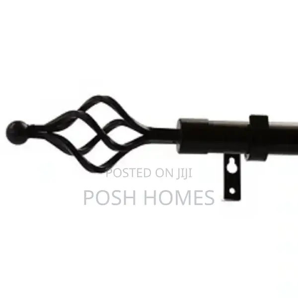 Extendable 2M Curtain Rods