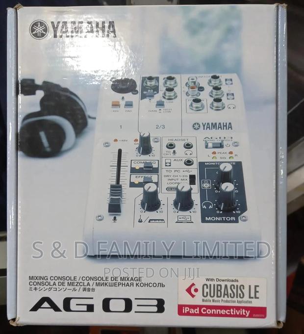 Yamaha AG03 Mixing Console - main view