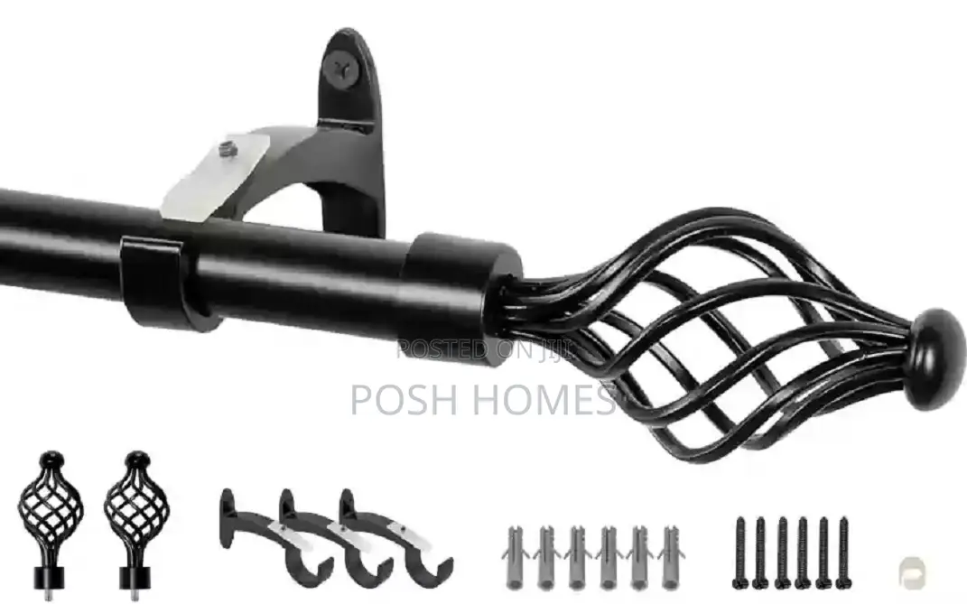 2M Extendable Curtain Rods
