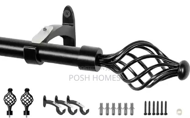 2M Extendable Curtain Rods