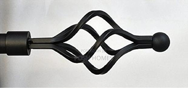 Extendable 2M Curtain Rods