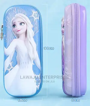 Girls Disney Themed Pencil Pouches /Pencil Case