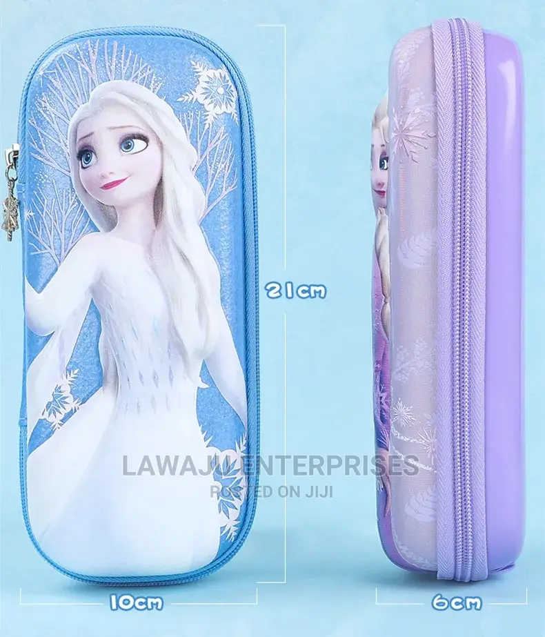 Girls Disney Themed Pencil Pouches /Pencil Case