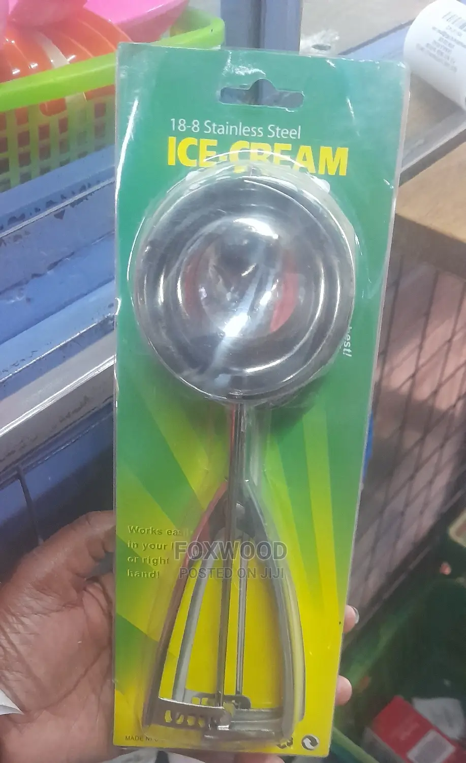 Ganesh Stainless Steel Ice Cream Scoop Approx 70ml