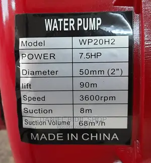 Kato Germany 2 Inch High Pressure Water Pump Double Impeller
