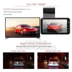 Dual Lens Vehicle Blackbox DVR G-Sensor