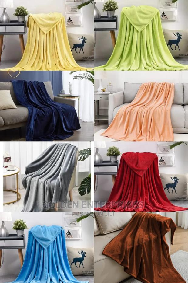 Plain Coral Fleece Blankets