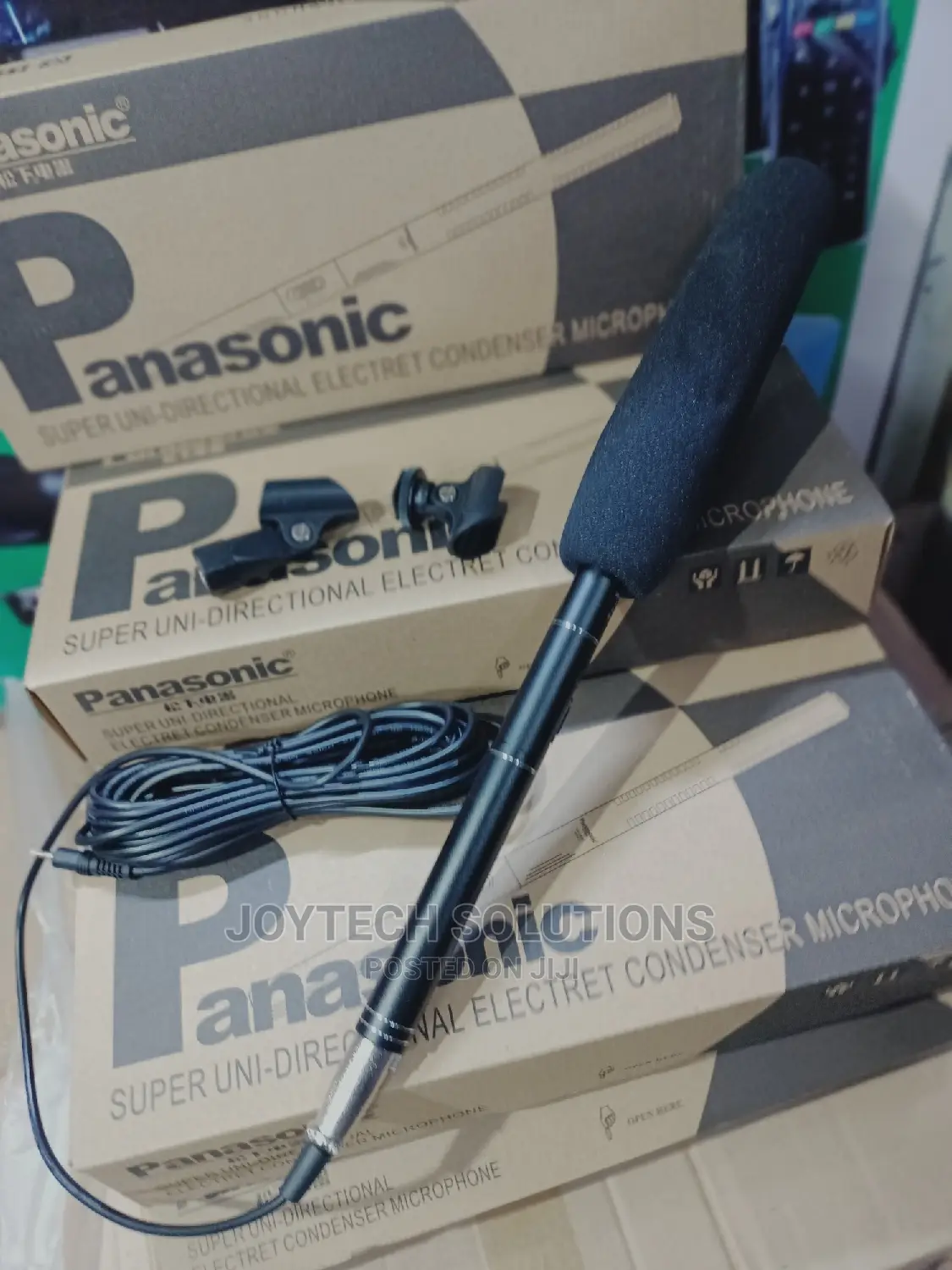 Interview Boom Microphone Panasonic, Super Unidirectional