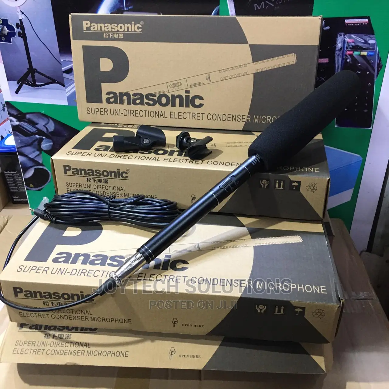 Interview Boom Microphone Panasonic, Super Unidirectional