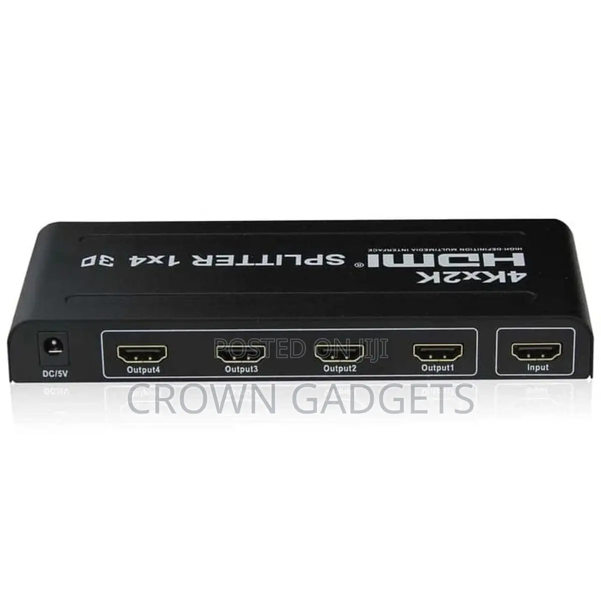 * 1080P 1X2 1 in 2 Out HDMI Splitter