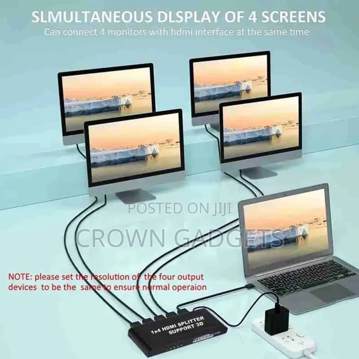 HDMI Splitter 1 in 2 Out X Full HD 1080P