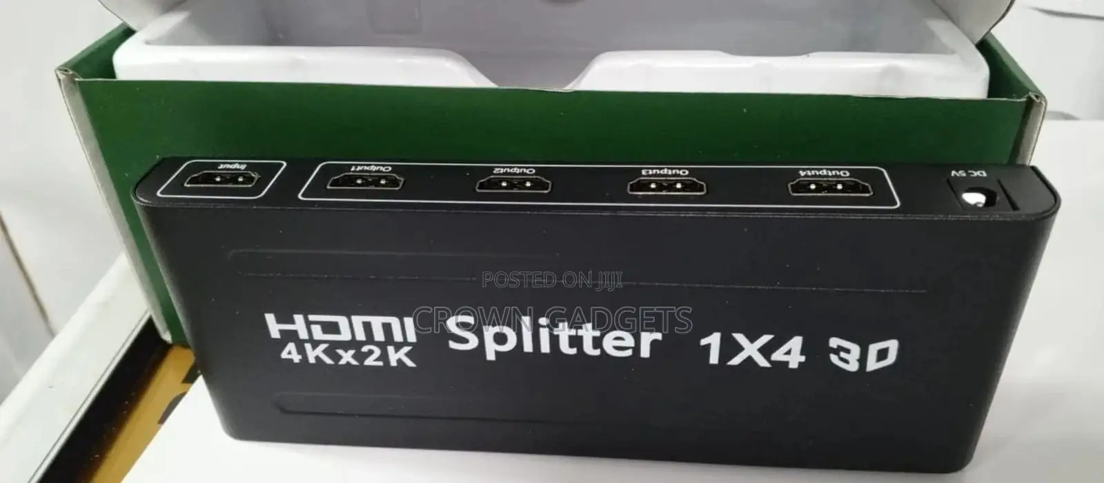  X 3D HDMI 1X4 2160P Splitter Real X 