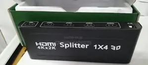  X 3D HDMI 1X4 2160P Splitter Real X 