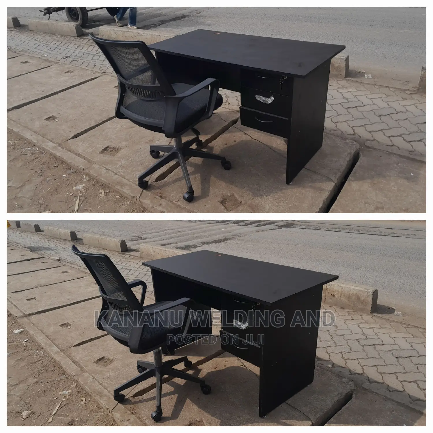 Office Desk and Office Chair