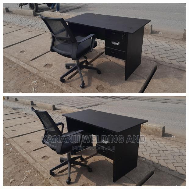 Office Desk and Office Chair - main view