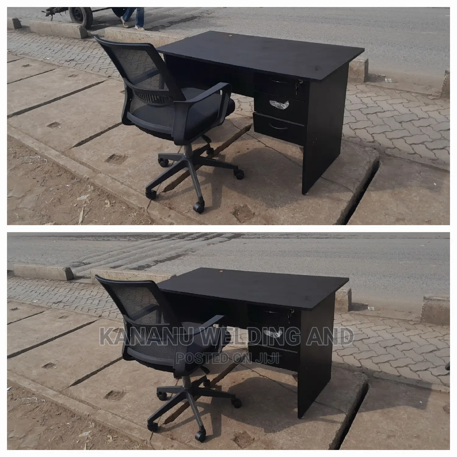 Office Desk and Office Chair