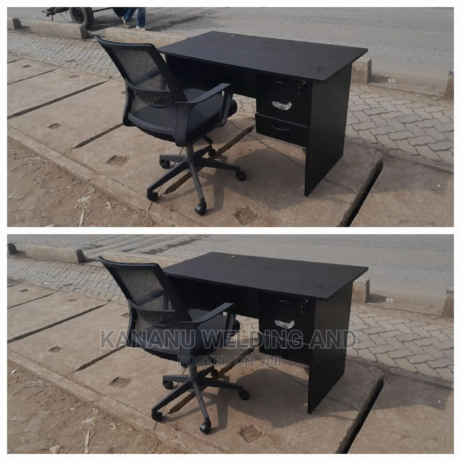 Office Desk and Office Chair