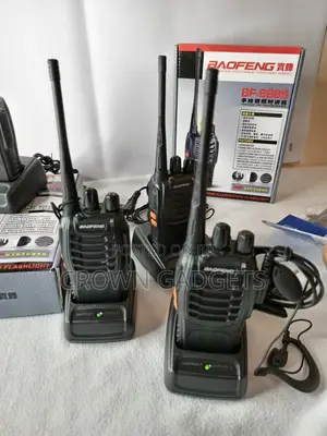 BF-888S UHF FM Handheld Transceiver 2 Pack