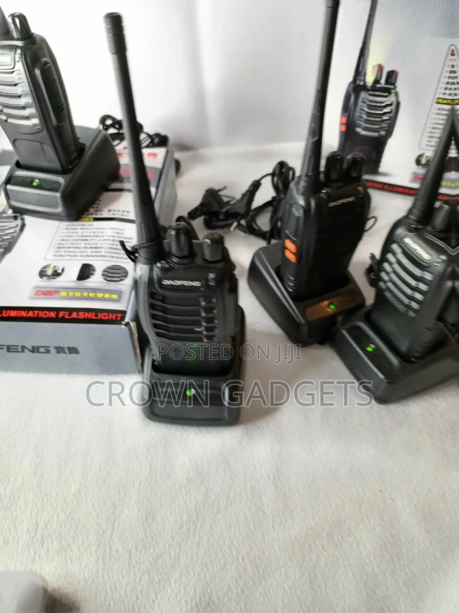 BF-888S UHF FM Handheld Transceiver 2 Pack