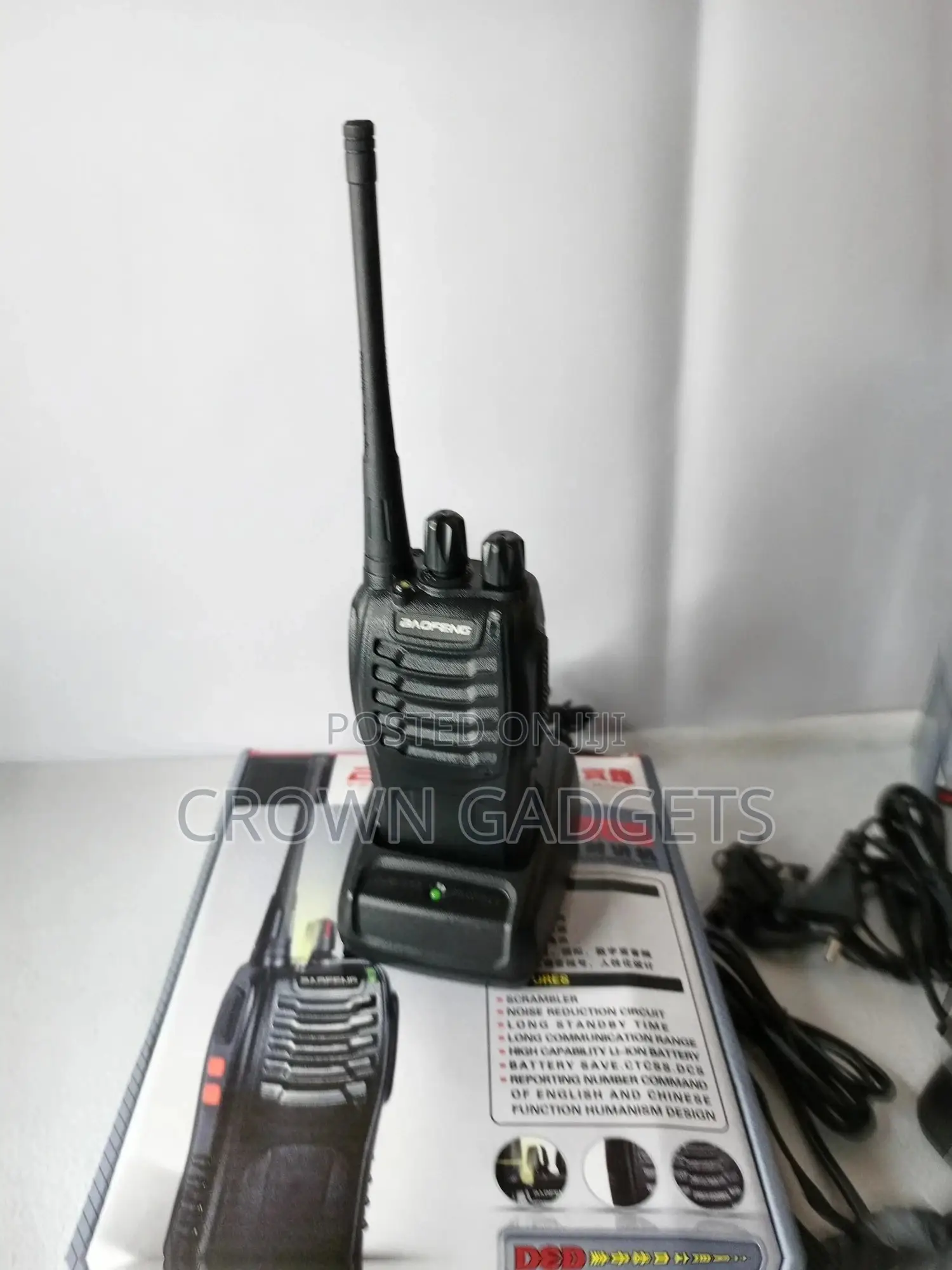 2 Pack 888S UHF FM Handheld Transceiver