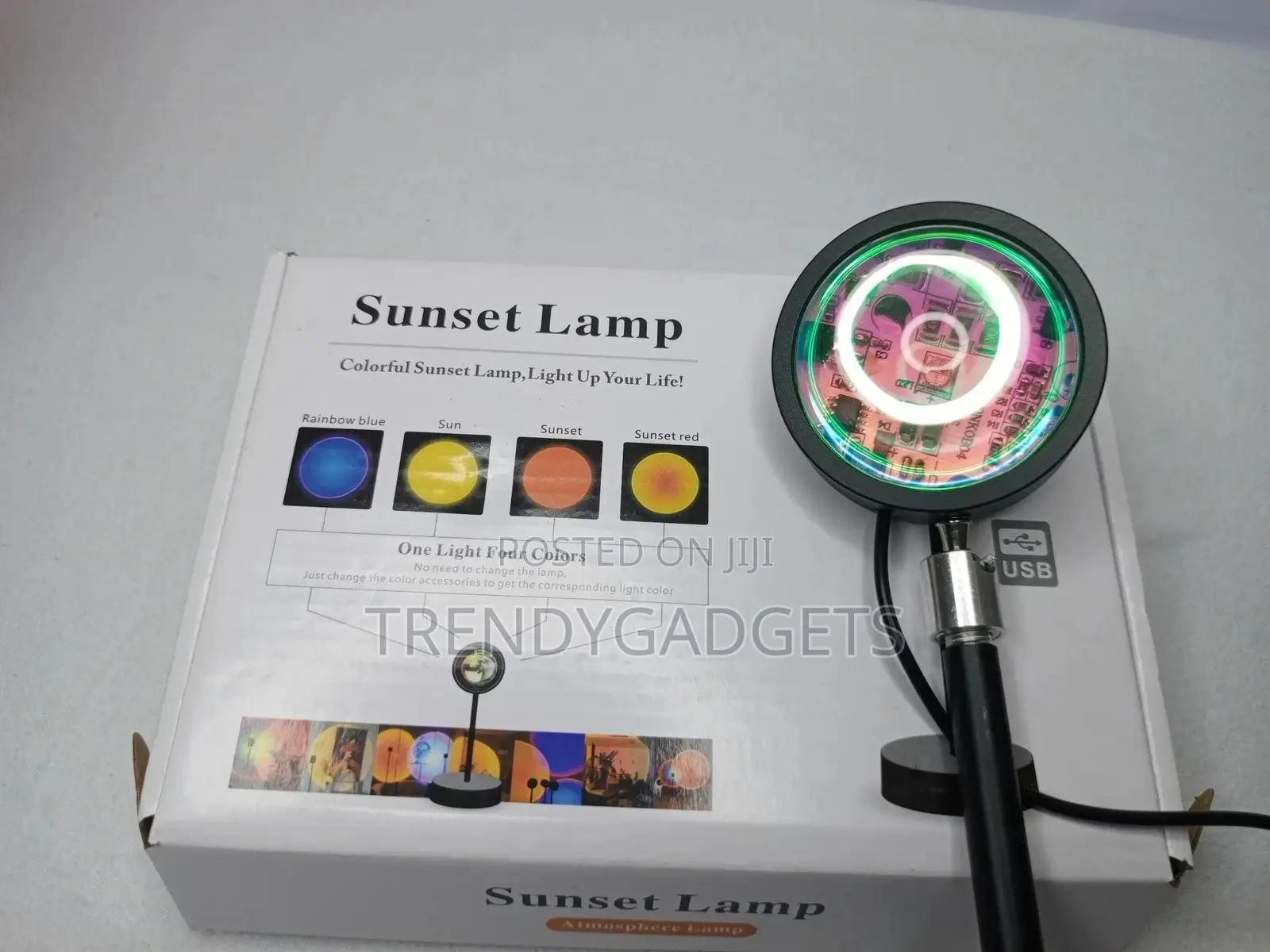 180 Degree Rotation Sunset Light Projector