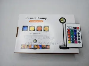 16 Colors Romantic Visual Mood Lighting Lamp With Remote