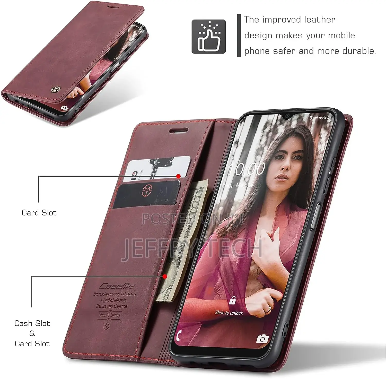 Mobile Phone Case for Samsung Galaxy A22 5G Case Premium Lea