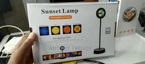 Multiple Colors Modern Sunrise Projection Lamp