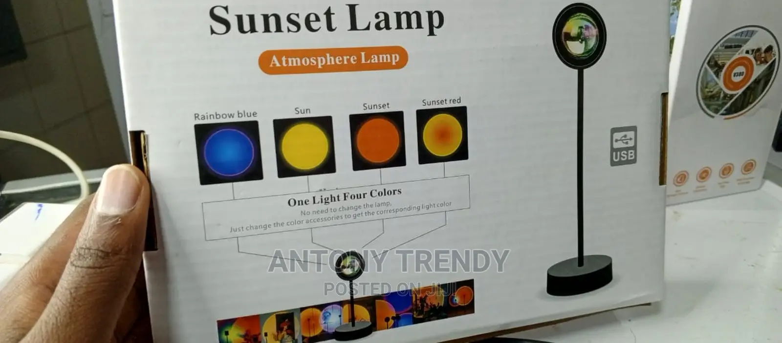 Modern Sunrise Projection Lamp