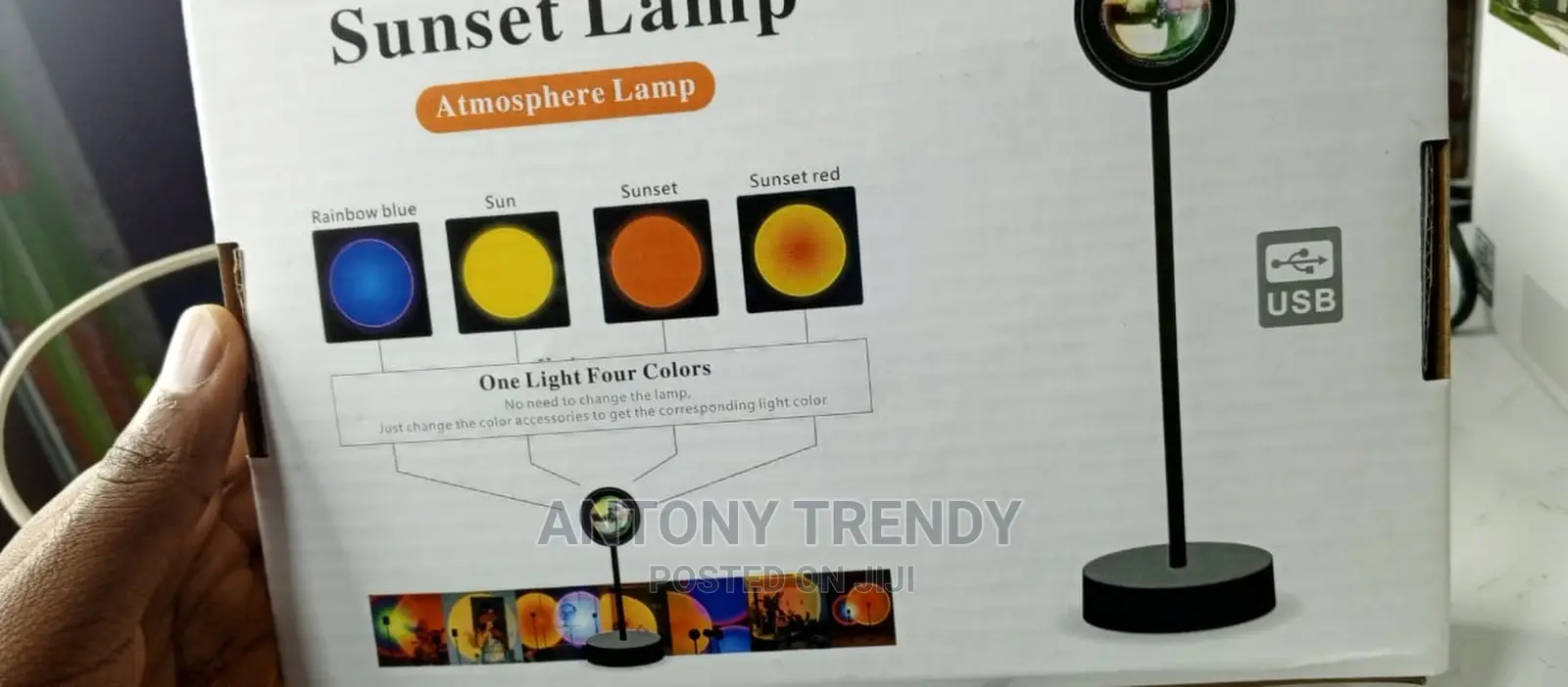Modern Sunrise Projection Lamp
