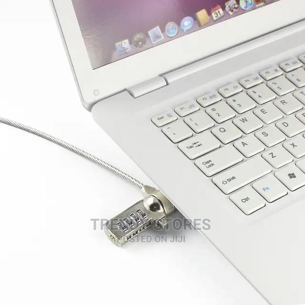 Combination Security Cable Lock For Laptop Notebook - thumbnail 2