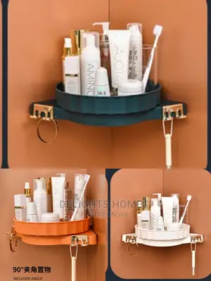 Rotating Big Multifuctional Corner Shelf