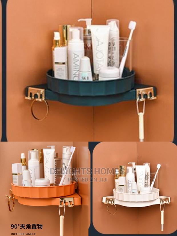 Rotating Big Multifuctional Corner Shelf