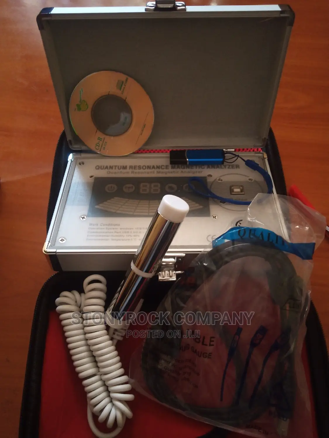 Quantum Resonance Magnetic Analyzing Machine Therapy Machine
